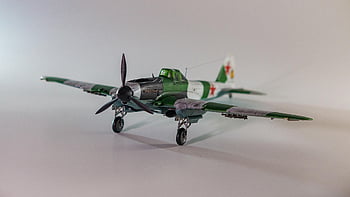 Il-2, Sturmovik, pemodelan, miniatur, Revell, plastik, Kerajinan, hobi, pesawat, historis, soviet