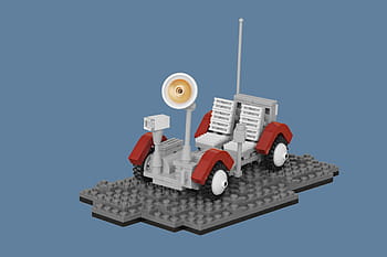 lego, prostor, rover, Měsíc rover, apollo, měsíc, nasa, moc, Kánon 100 mm, vozidlo, anténa