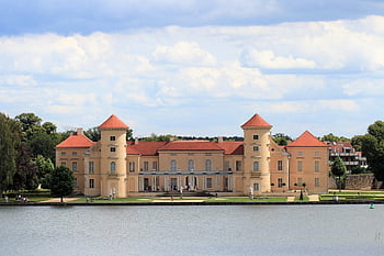 palác rheinsberg, jezero, Příroda, Německo, hrad, architektura, mezník, prohlížení památek, turistická atrakce, historické místo, rheinsberg