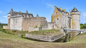 ruins, castle, fortress, citadel, building, facade, edifice, stoneworks, stone Walls, masonry, medieval