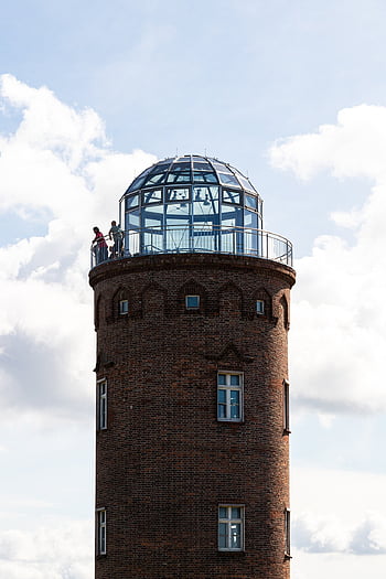 mys arkona, majáky, Německo, pobřeží, Baltské moře, Na pokárání, maják, krajina, věž, letní, Příroda