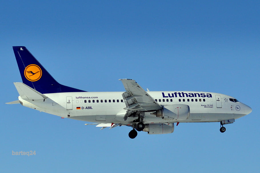 boeing, 737, D-abil, lufthansa, memmingen, letoun, let, letadlo, komerční, letectví, nebe