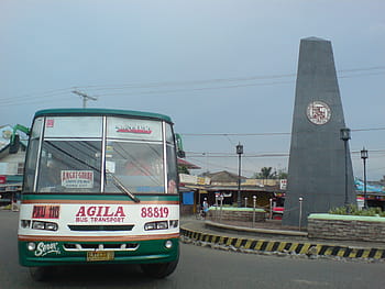 Agila Bus Transport, norzagaray, hospoda, Angat-Divisoria, Nissan Diesel, AKR, Provoz města, Filipíny, PBPA, autobus, Běžné jízdné