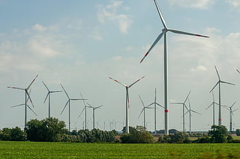 větrné mlýny, větrná turbína, větrná farma, síla větru, větrná energie, Větrná elektrárna, větrné elektrárny, elektřina