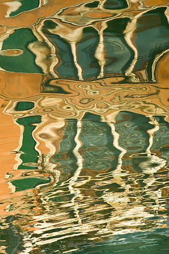 abstract art, rippling reflection, building reflection, water surface, artistic patterns, abstract patterns, water art, abstract photography, reflection art, water ripples, abstract design