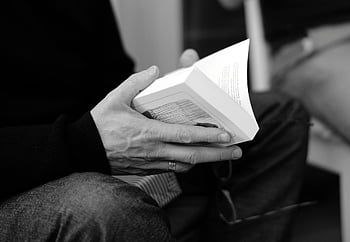 book, read, hands, black And White, literature, novel, story