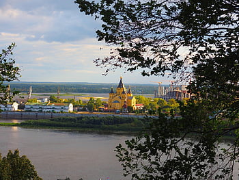 budov, chrám, katedrála, křesťanství, nizhny novgorod, procházka, šipka, pravoslaví, alexander nevsky cathedral, Dějiny, architektura