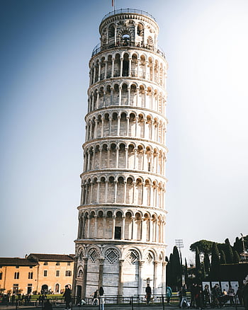 Ο κεκλιμένος πύργος της Πίζας, pisa, Ιταλία, εικονικό σύμβολο, φως ημέρας, μεγαλοπρεπής πύργος, ιστορικό ορόσημο, ευρωπαϊκή αρχιτεκτονική, τουριστικό αξιοθέατο, διάσημο κτίριο, Ορόσημο PISA