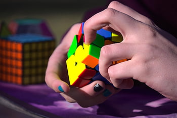 rubik's Cube, puzzle, 3d Combination Puzzle, 3d Puzzle, rubicks, hands, cube, rubik's, rubix