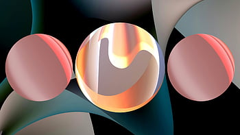 τρισδιάστατο αφηρημένο γραφικό, πολύχρωμη αφηρημένη τέχνη, ανακλαστικές σφαίρες, έντονο μοντέρνο φόντο, αφηρημένες σφαίρες, σύγχρονη αφηρημένη, αφηρημένο σχέδιο, 3d art, αφηρημένη σύνθεση, σύγχρονη τέχνη, αφηρημένη τέχνη σφαιρών