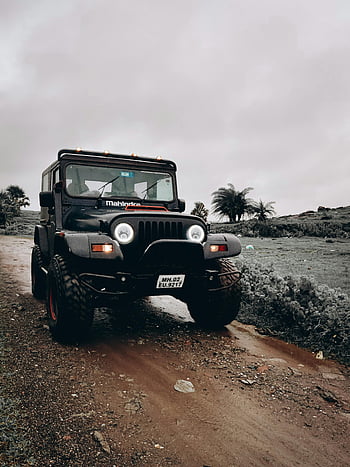 Mahindra Thar, suv, terénní, Robustní terény, nezpevněné silnici, dobrodružství, venkovní, vozidlo, 4x4, řízení, Příroda