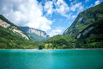 lago Di Tenno, mountains, lake, alps, italy, nature, alpine Lake, mountain Lake, landscape, tenno Lake, vacations