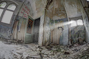kalah, tempat, hdr, ditinggalkan, balok cahaya, coretan, kerusakan, pedalaman, Gratis Royalti, commons kreatif