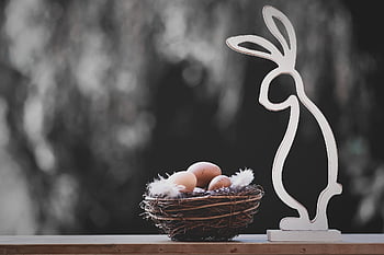 easter, easter Bunny, easter Festival, spring, figure, easter Decoration, happy Easter, greeting Card, freedom Of Text, cute, table Decorations