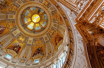 katedrála, kupole, kostel, architektura, náboženství, křesťanství