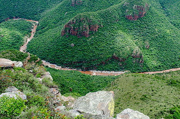 Příroda, cestovat, průzkum, venku, řeka, mpumalanga, natue, krajina