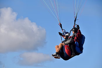 paragliding, tandem Paragliding, paragliders, fifth Wheel, seats Of Para-gliders, fly, flight, take Flight, free Flight, sport, adventure