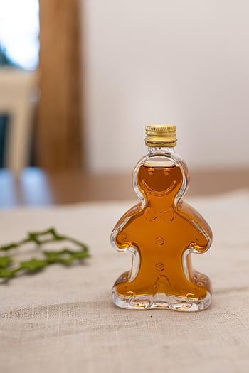 Pan di zenzero, bottiglia, Brandy, Natale, alcool, Rum, bere, bevanda alcolica, umore, figura, cultura