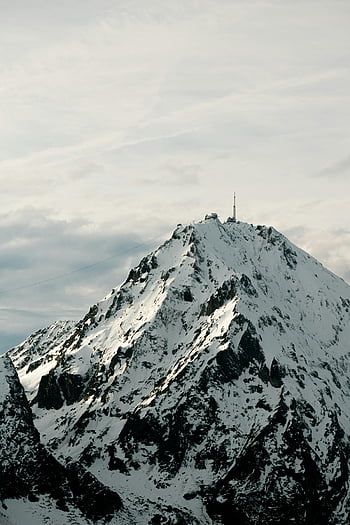 pic du midi de bigorre, Pyrenäen, Observatorium, schneebedeckter Berg, Frankreich, szenische Ansicht, Winterlandschaft, Gipfel, alpine Landschaft, Spitze des Berges, schneebedeckter Gipfel