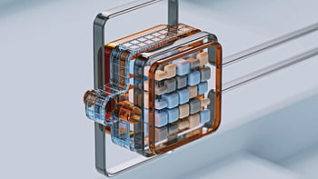 artificial intelligence, AI, large language models, prediction method, 3D render, abstract concept, technology, cube manipulation, Wes Cockx, Visuali, art illustration