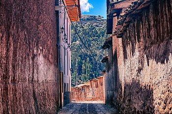 alej, Peru, cuzco, krajina, cestovat, město, Andy, jižní, Amerika, architektura, starý