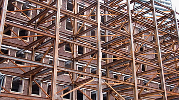 konstrukce, lešení, budova, město, architektura, stavět, místě, struktura, shell, ocel, mřížka