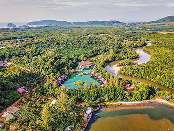thailand, krabi, summer, nature, sky, landscape, tropical, island, travel, water, blue