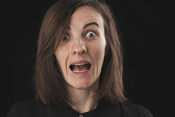 žena, zmatený, výraz, překvapený, vzrušený, tvář, dívka, mladý, osoba, výraz tváře, emoce