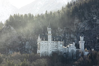 hrad, labutí kámen, neuschwanstein, neuschwanstein hrad, předhůří, kýč, bavaria, allgäu, schwangau, pohádka, pohádkový hrad