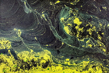 abstract art, swirling patterns, green and yellow, vibrant colors, textured depth, abstract design, abstract painting, colorful swirls, abstract background, modern art, abstract texture