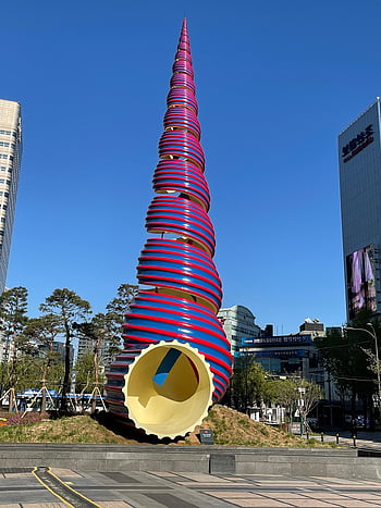 彫刻、 記念碑、 アート、 清渓広場、 清渓川、 ソウル