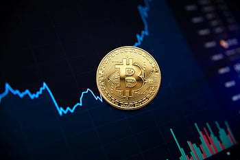 moneta bitcoin, grafici di affari, Trading di criptovaluta, investimento, Golden Bitcoin, mercato azionario digitale, Sfondo del grafico, Investimento crittografico, Grafico finanziario, simbolo commerciale, valuta digitale