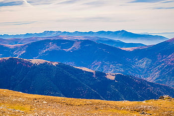 mountains, peak, summit, nature, landscape, sky, bulgaria, scenery, horizon, meditation, blue