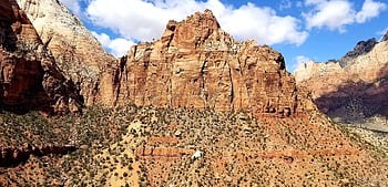 zion, národní park zion, park, kaňon, divočina, hory, krajina, utah, skály, scénický, Příroda