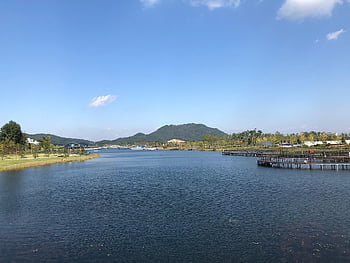 sejong, city, sejong City, day, sunny Weather, nice Weather, korea, lake Park, lake, park