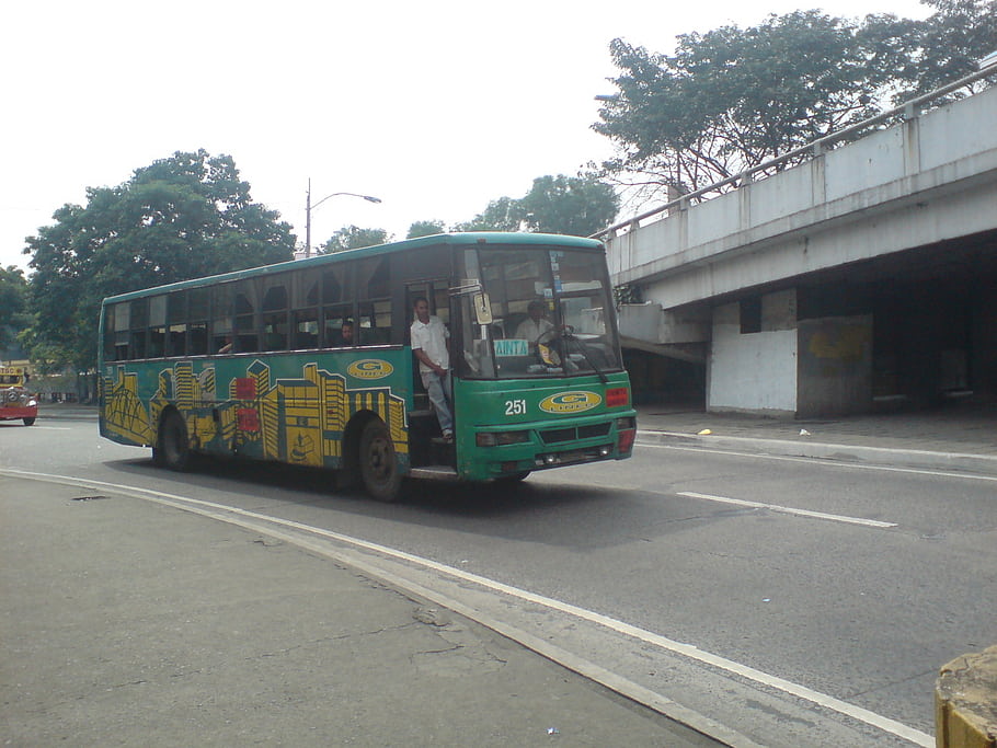 G Liner, De Guia Enterprises, Lawton, hospoda, cainta, Provoz města, Aircon Bus, Filipíny, doprava, služba, Operace obyčejná