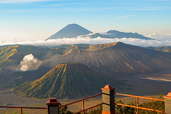 Indonesia, montagna, vulcano, bromo, natura, viaggio, avventura, Alba, escursioni a piedi, all'aperto, scenario