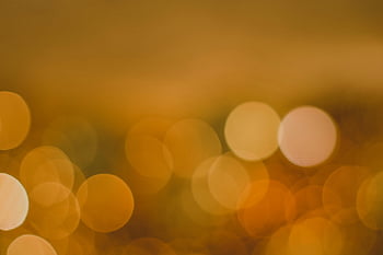 žluté bokeh světla, Abstrakt Golden Bokeh, zářící kruhy, Slavnostní návrhy, bokeh pozadí, Zlaté kruhy, abstraktní světla, slavnostní pozadí, bokeh efekt, Golden Bokeh, Abstraktní zlaté kruhy