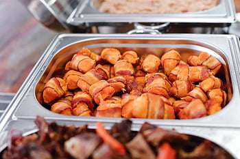 cibo, carne, pasto, pollo, fritte, cena, gamberetto, piatto, spuntino, cucina, frutti di mare