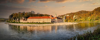 Schloss, Kloster, Natur, die Architektur, Halbinsel, weltenburg, Donauschlucht, Donau, Gebäude, historisch, alt