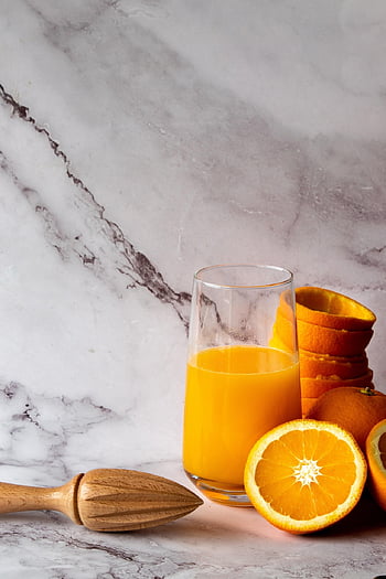 pomerančový džus, oranžový, šťáva, sklenka, čerstvý džus, občerstvení, citrus, citrusové plody, vitamín C, zdravý, napít se