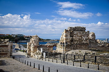bulgaria, nature, coast, sea, nessebar, landscape