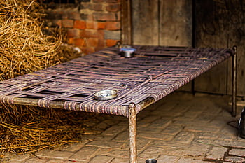 bed, old, traditional, village, culture, india, tradition, history