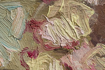 Abstraktes Gemälde, Nahansicht, leuchtende Farben, texturiert, dynamisch, Ölgemälde, abstrakte Kunst, Nahaufnahmefoto, künstlerisch, moderne Kunst, bunt