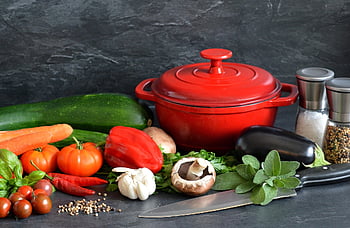 cook, vegetables, pot, ingredients, preparation, knife, food, healthy, carrots, diet, recipe