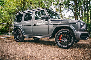mercedes-benz g-class, Luxusní SUV, zaparkováno, polní cesta, zalesněné oblasti, elegance, Napájení, scénický, venkovní, vozidlo, mercedes-benz