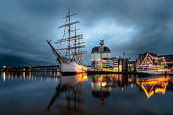 port, ship, boat, sweden, sea, nature, gothenburg, building
