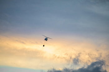 ελικόπτερο, Φωτιά, διάσωση, καπνός, επείγον, βοήθεια