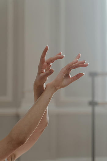 ballerina, ballet dancer, dancing, hands, elegant position, graceful movement, artistry, close-up, ballet, dancer, performance