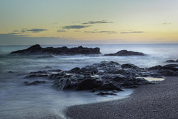 mar, paisaje, amanecer, cielo, sea, landscape, sky, rocks, dawn, relajacion, relax